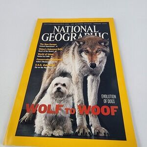 National Geographic Magazine January 2002 No  Insert